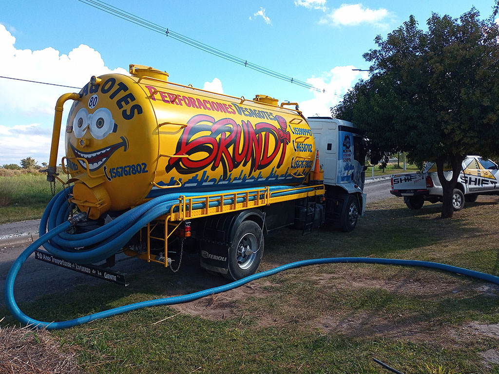 desagotes y perforaciones en Córdoba Argentina